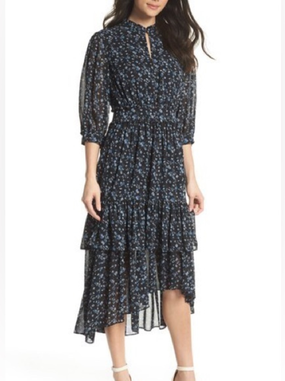 NWOT EVER NEW Atlanta Floral Midi Dress!